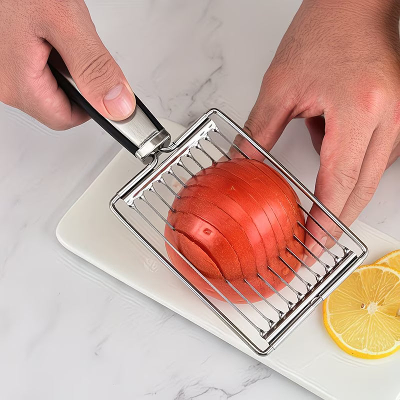 SlicePerfect Stainless Steel Vegetable & Egg Slicer - Buy 1 Get 1 Free
