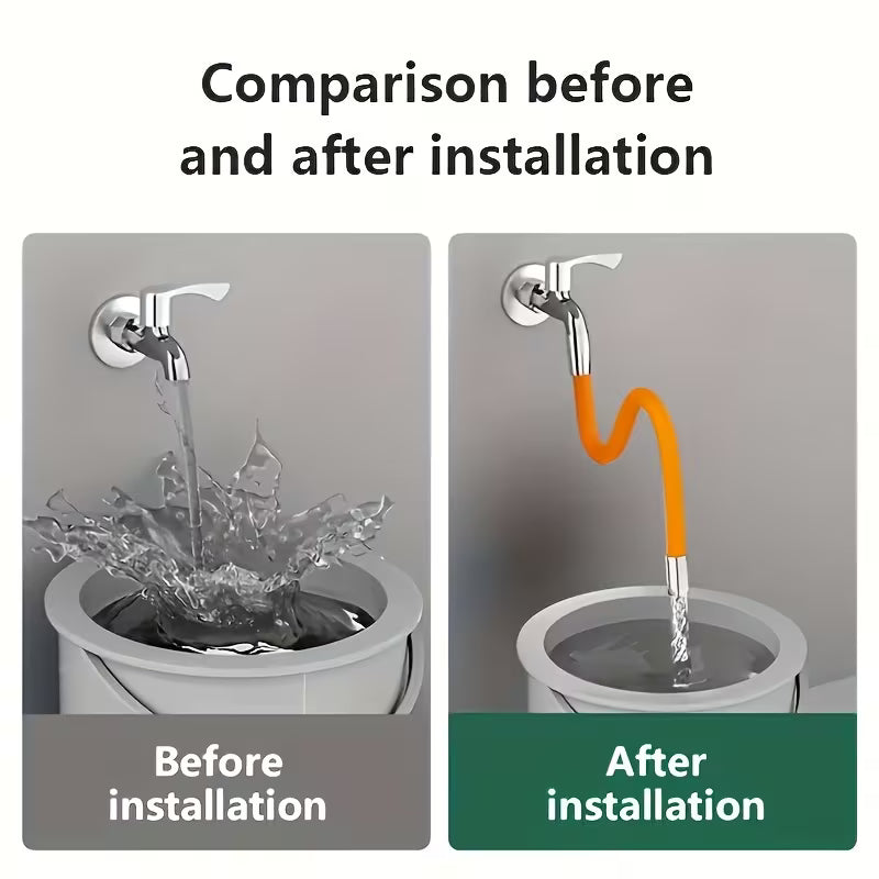 FlexFlow 360° Splash-Proof Faucet Extender - Buy 1 Get 1 Free