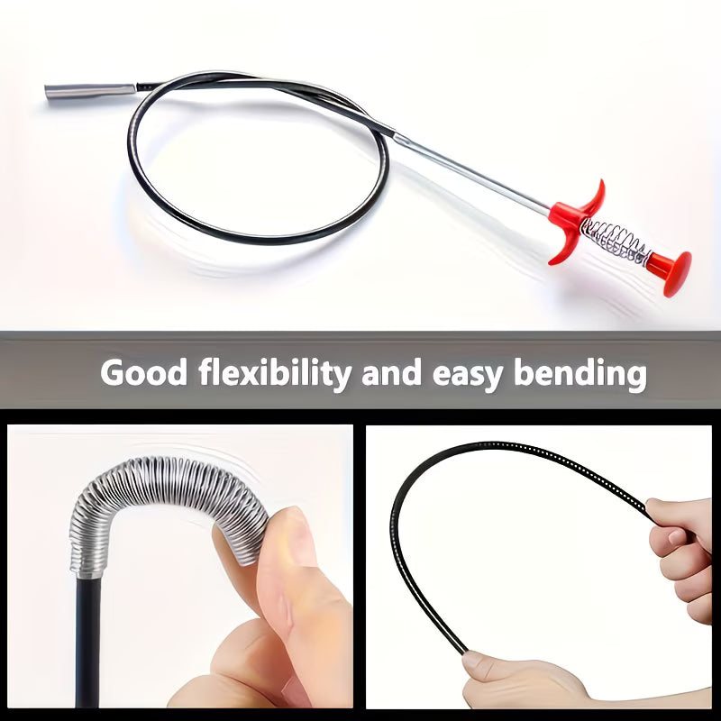 ClogMaster 4-Claw Drain Cleaner Grabber Tool - Buy 1 Get 1 Free