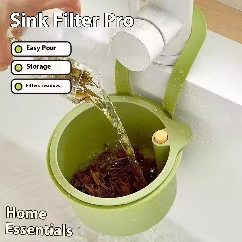 SinkSnap Press-Fit Sink Drain Basket - Buy 1 Get 1 Free