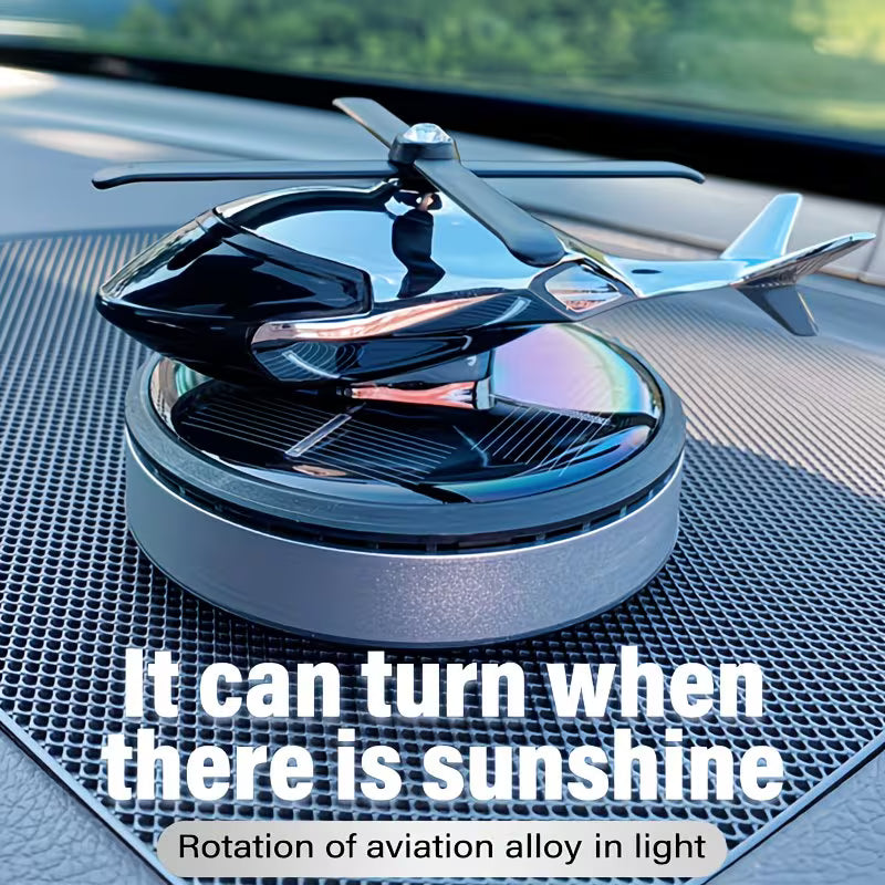 AeroSpin Solar Helicopter Car Air Freshener
