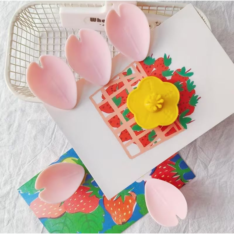 FreshLock Cherry Blossom Magnetic Clips (6-Piece Set)
