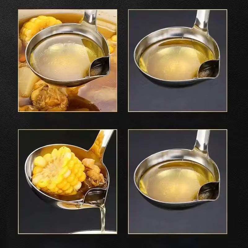OilSmart Stainless Steel Oil Separator Spoon - Buy 1 Get 1 Free