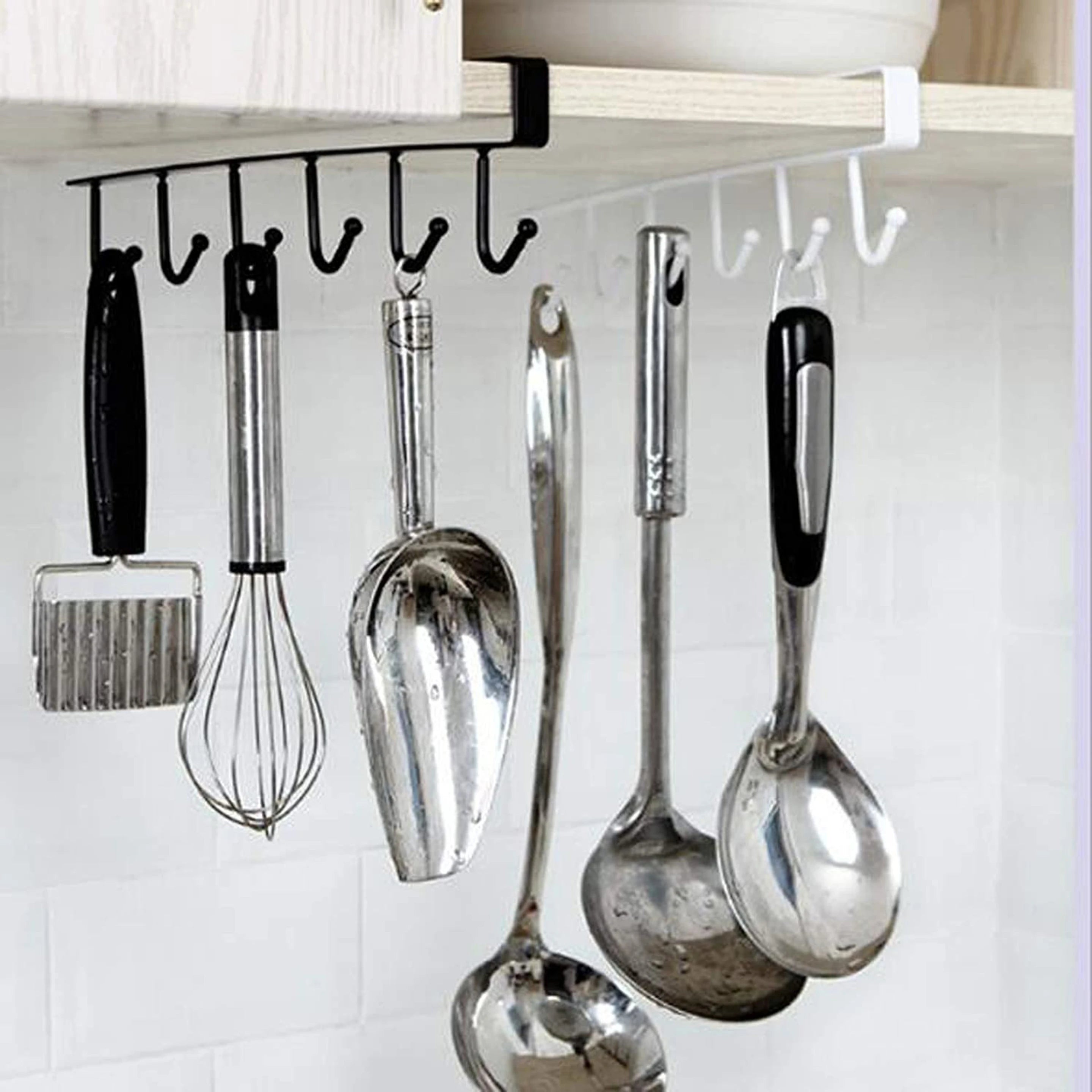Under Cabinet Mug & Cup Holder Rack - Buy 1 Get 1 Free