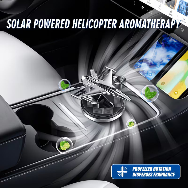 SkyGlide Solar Airplane Car Air Freshener