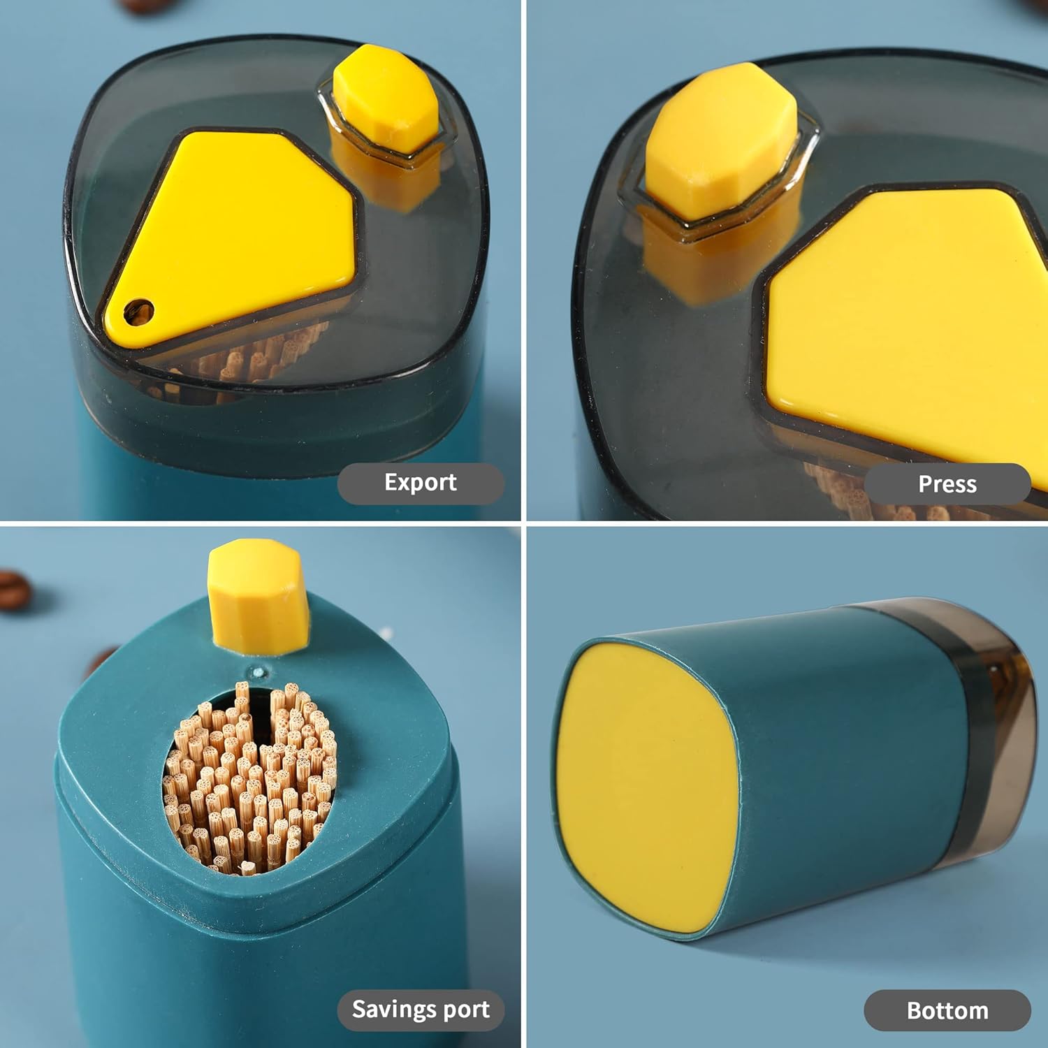 Toothpick Holder Dispenser