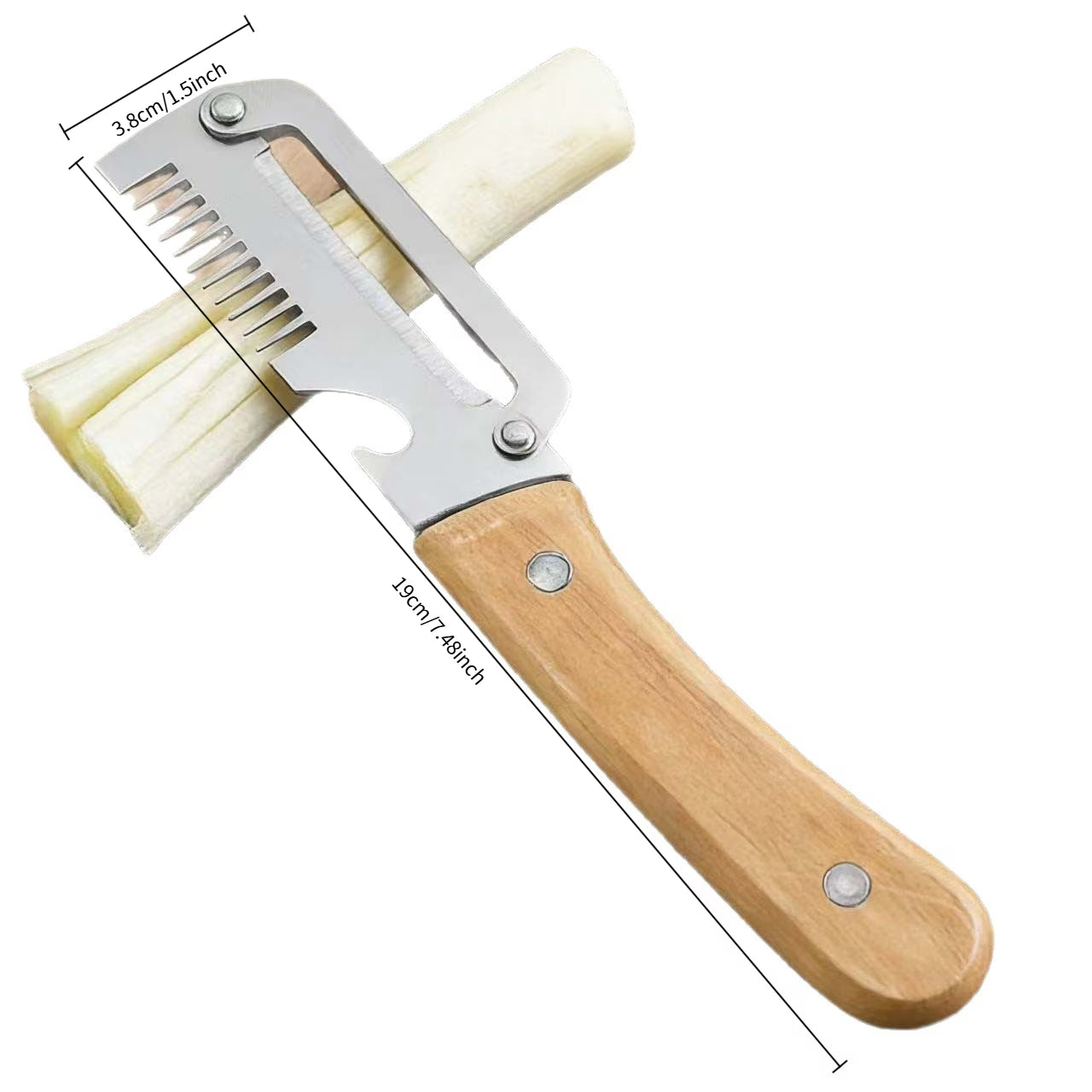 SliceGrip Pro Stainless Steel Onion Holder & Peeler Tool - Buy 1 Get 1 Free