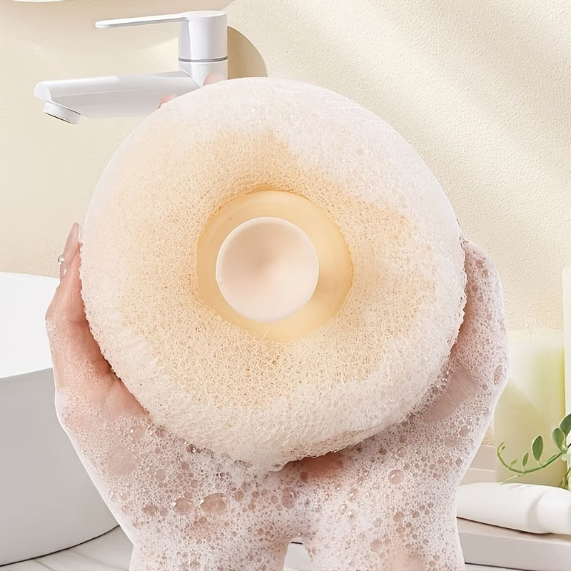 LatherBloom Suction Bath Sponge – Pack of 4