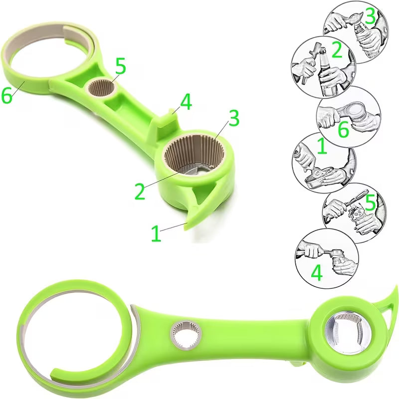 OmniGrip 6-in-1 Multi-Function Bottle Opener Buy 1 Get 1 Free