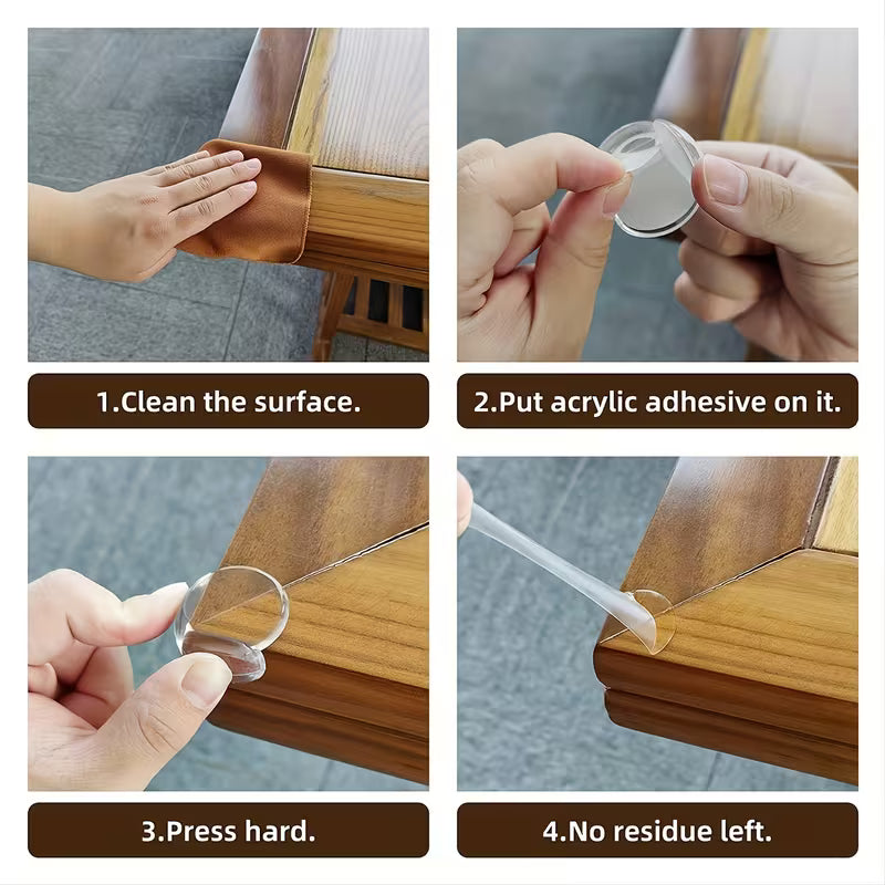 CornerCare Clear Corner Guard - Pack of 6
