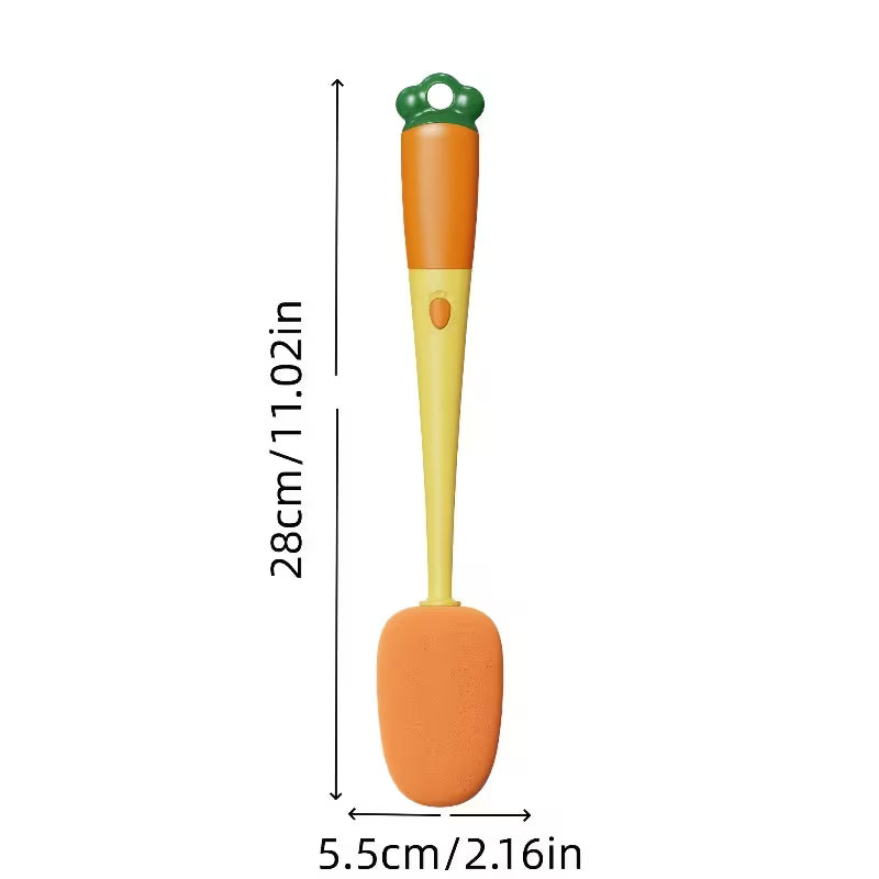 CarrotRoll 3-in-1 Multi-Purpose Cup & Bottle Cleaning Brush - Buy 1 Get 1 Free