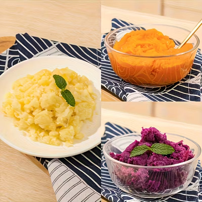MashEase Multi-Purpose Fruit & Veg Press Masher - Buy 1 Get 1 Free