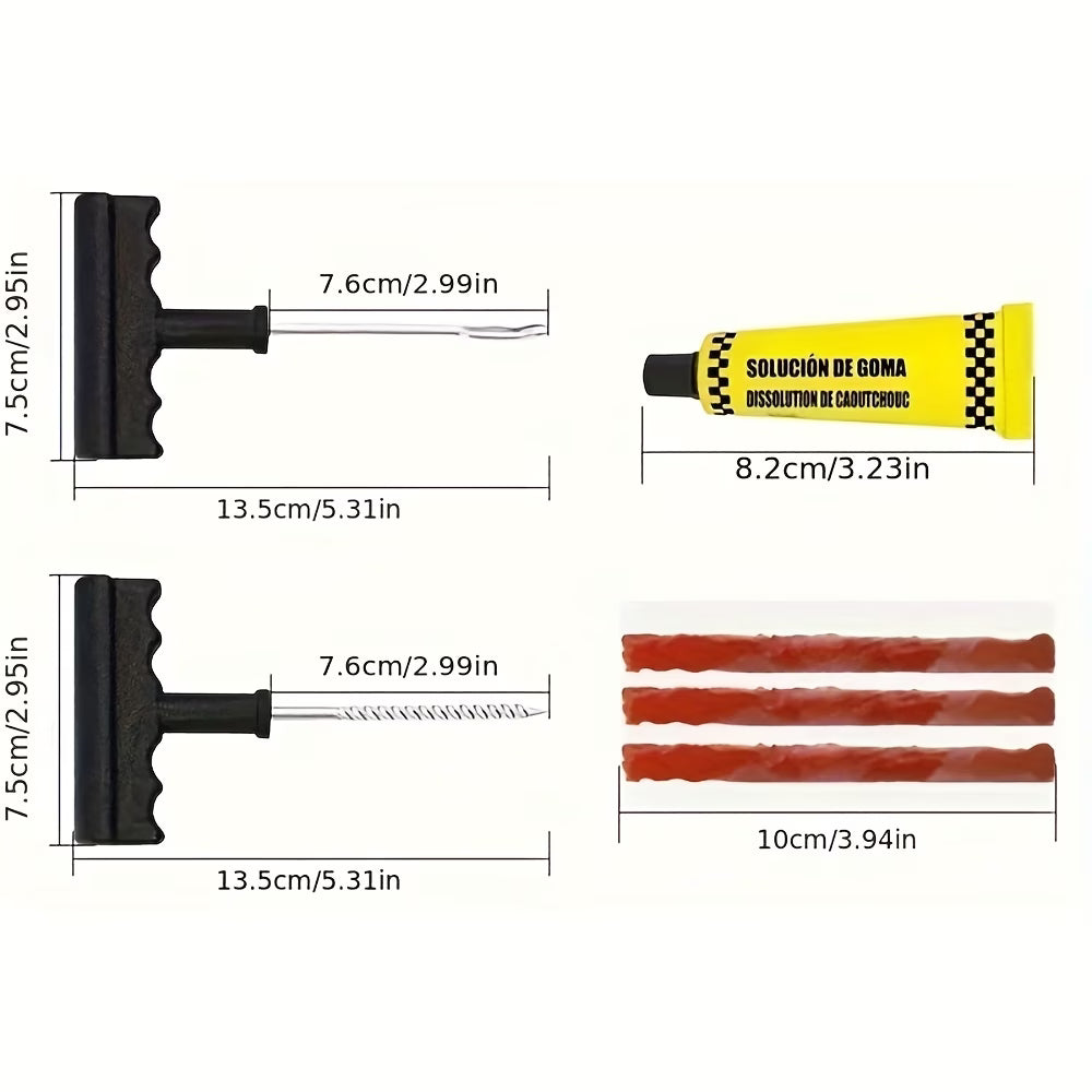PuncturePro Emergency Tubeless Tyre Repair Kit