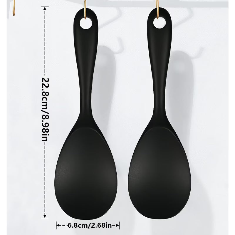 NonStick Pro Silicone Rice Serving Spoon - Pack of 6