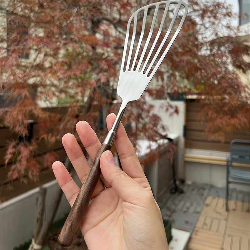 SteelEdge Heavy-Duty Stainless Steel Cooking Turner - Buy 1 Get 1 Free