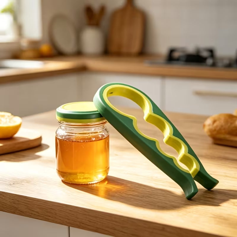 GripGenie 4-in-1 Multi Jar & Bottle Opener - Buy 1 Get 1 Free