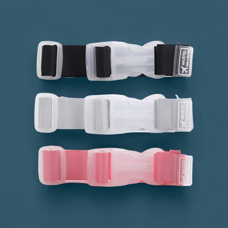 SecurePack Adjustable Travel Lock Straps (Pack of 4)