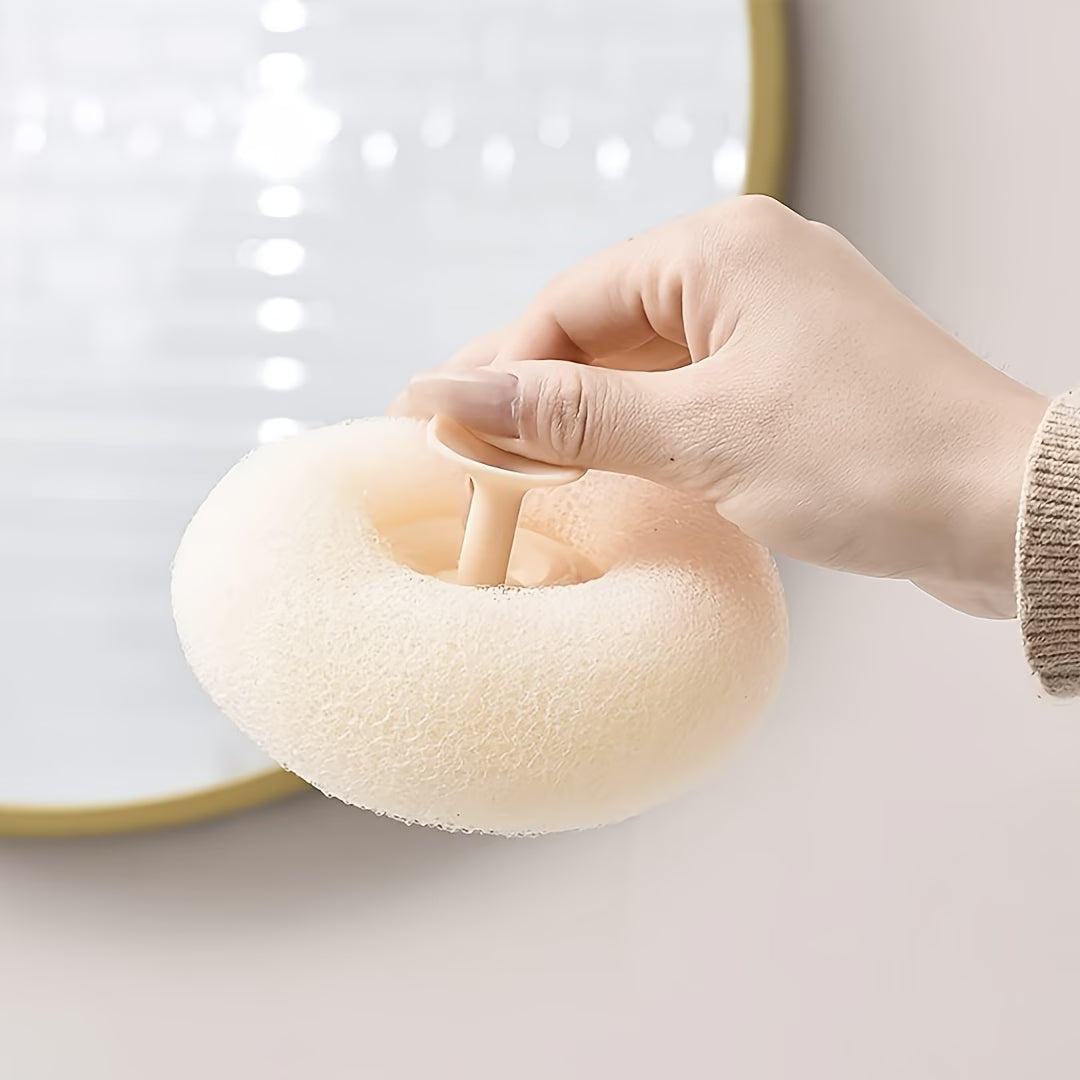 LatherBloom Suction Bath Sponge – Pack of 4