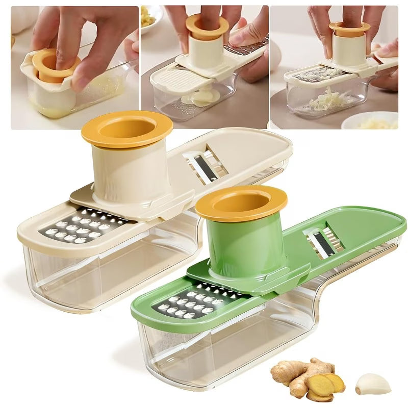 PressChop Mini 3-in-1 Garlic & Veg Cutter - Buy 1 Get 1 Free