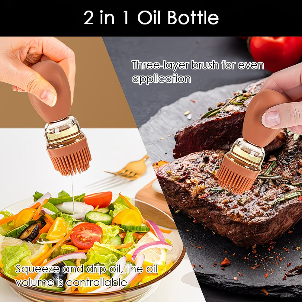 DripEase 2-in-1 Oil Dispenser with Brush - Buy 1 Get 1 Free