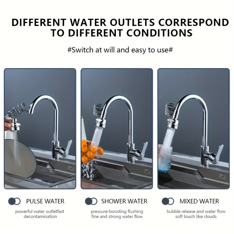 RainGlide 360 Retractable Faucet Sprayer - Buy 1 Get 1 Free