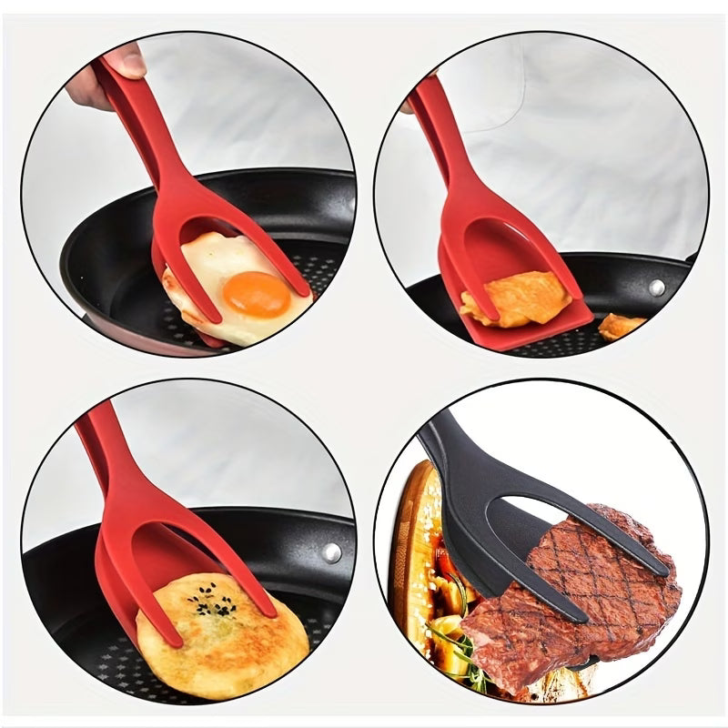 FlipEase 2-in-1 Cooking Tongs Spatula - Buy 1 Get 1 Free