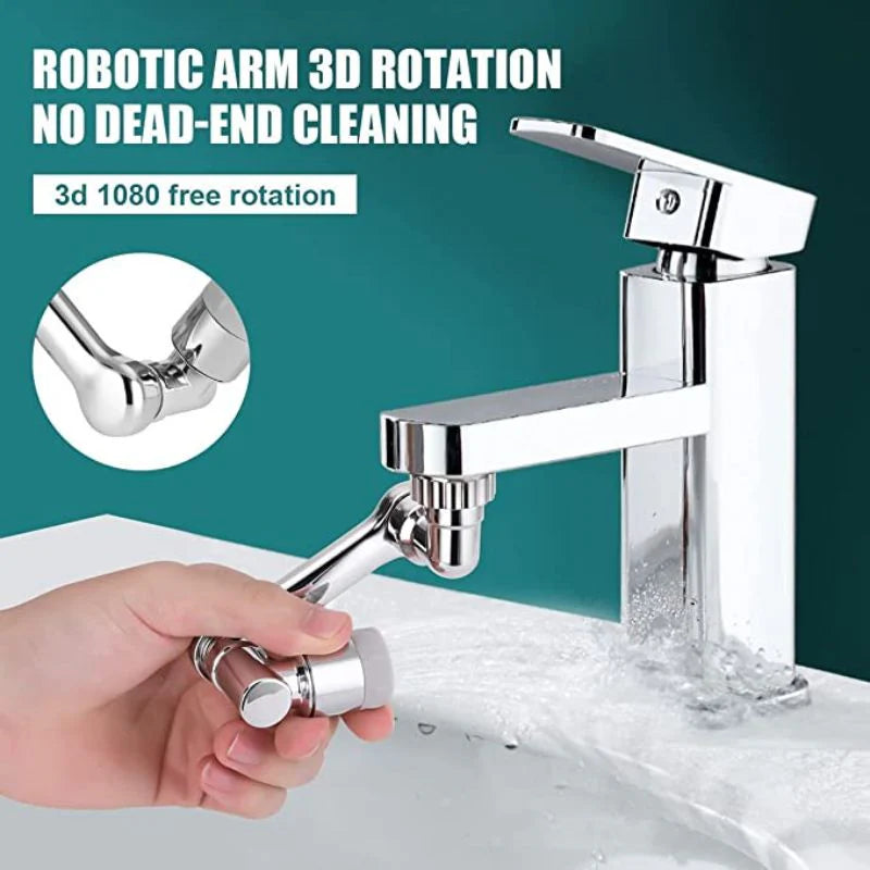 AquaFlex 1080° Swivel Faucet Extender with Dual Spray Mode - Buy 1 Get 1 Free