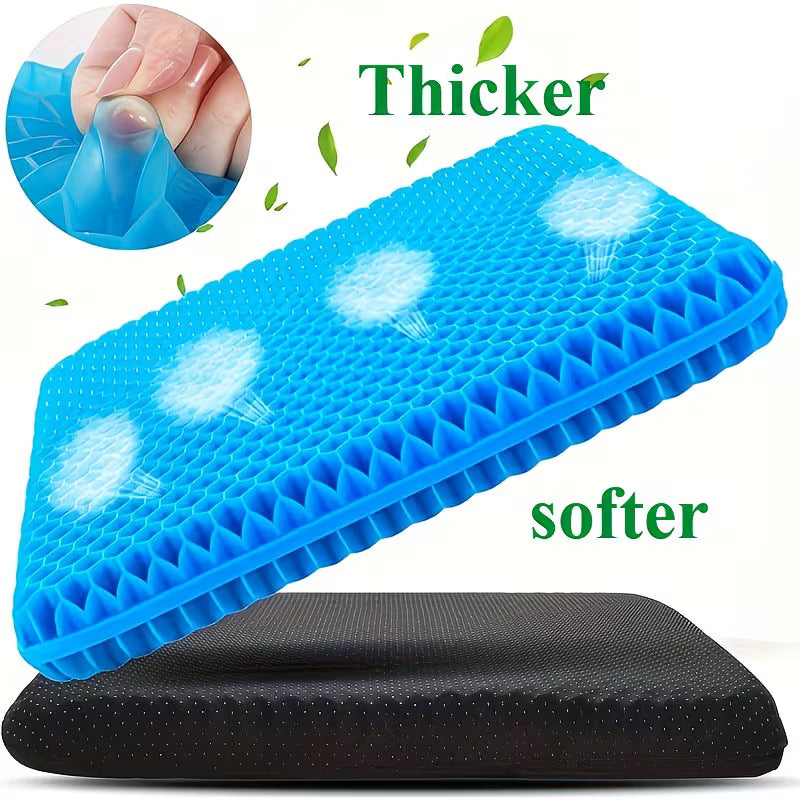 CoolRelief Honeycomb Gel Seat Cushion - Buy 1 Get 1 Free