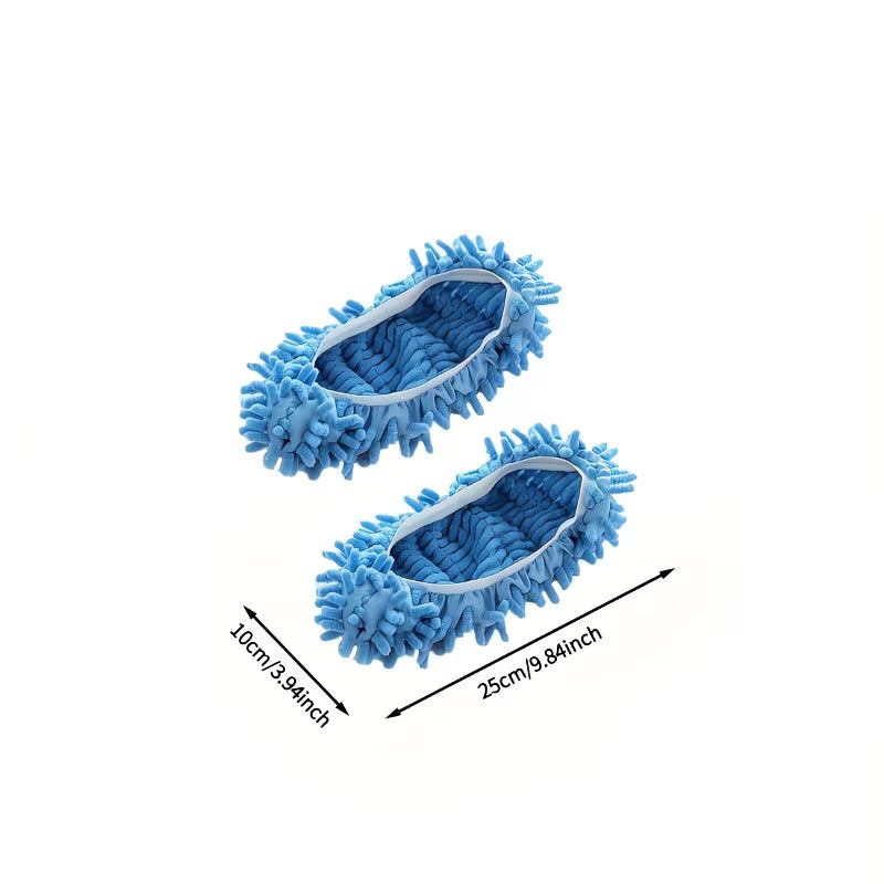 WalkClean Microfiber Mop Slipper Set (Pack of 4)