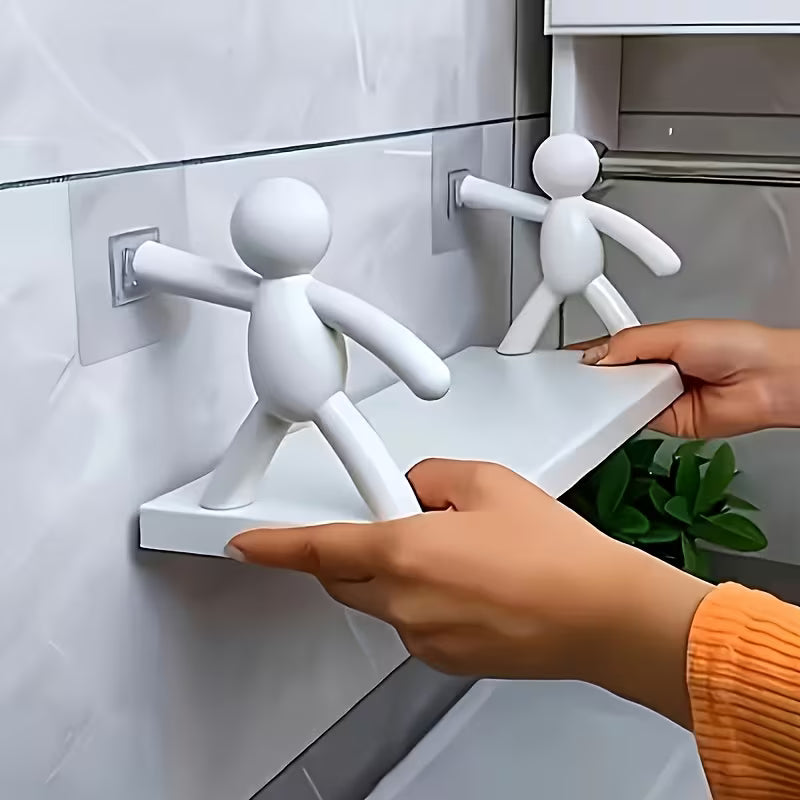 BuddyHold 2-Pack Wall-Mounted Floating Shelves - Buy 1 Get 1 Free