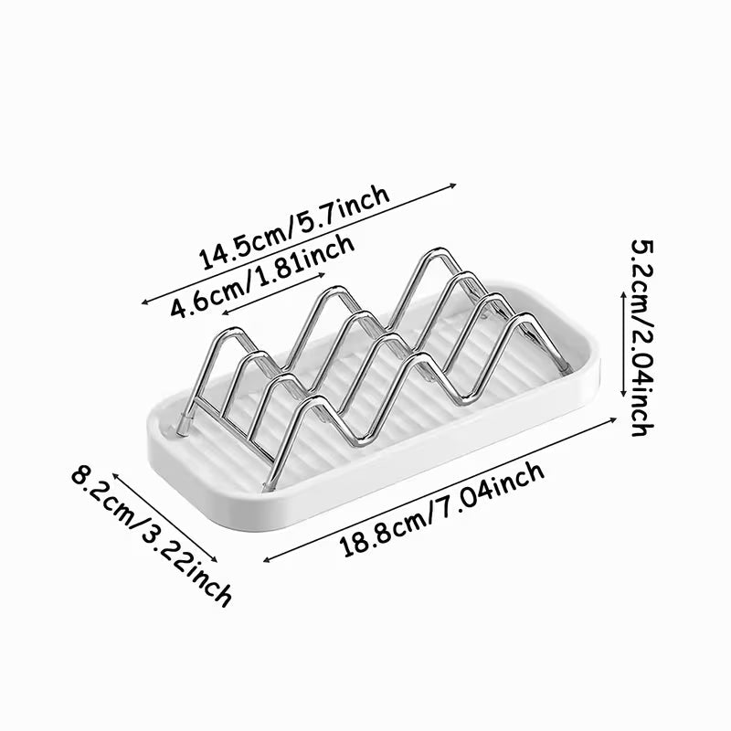 SoapWave - Multi-Slot Drainage Soap Tray - Buy 1 Get 1 Free
