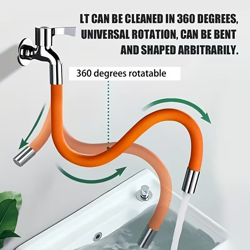 FlexFlow 360° Splash-Proof Faucet Extender - Buy 1 Get 1 Free