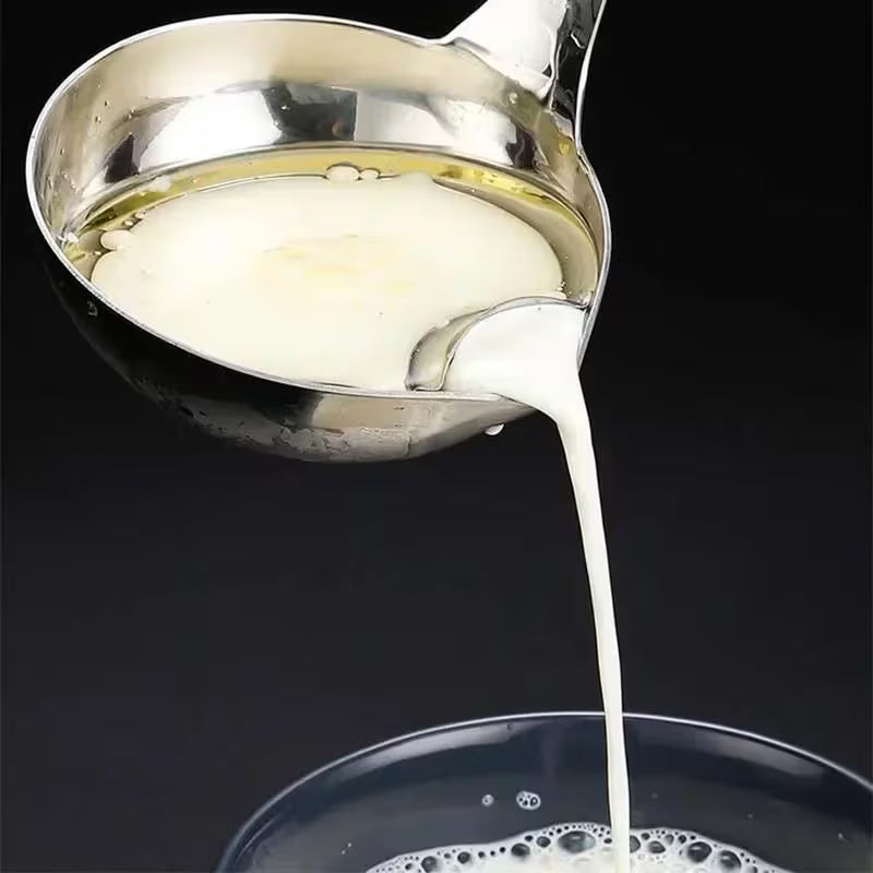 OilSmart Stainless Steel Oil Separator Spoon - Buy 1 Get 1 Free