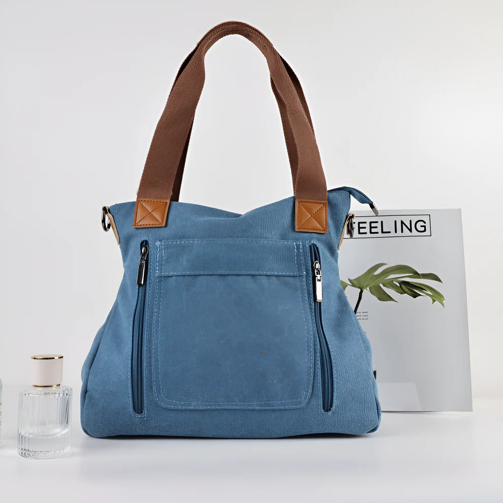 Casual Canvas Shoulder Bag