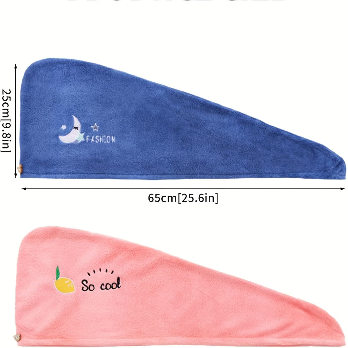 DryLuxe Quick-Dry Hair Wrap - Buy 1 Get 1 Free