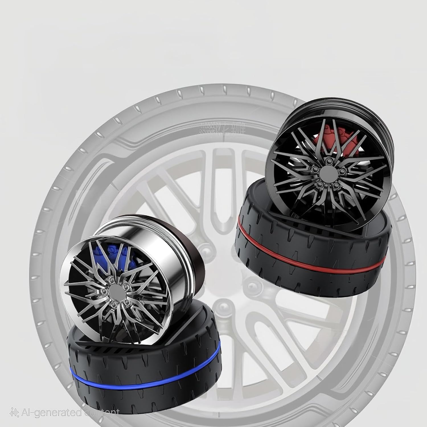 TurboSpin Solar Wheel Car Air Freshener