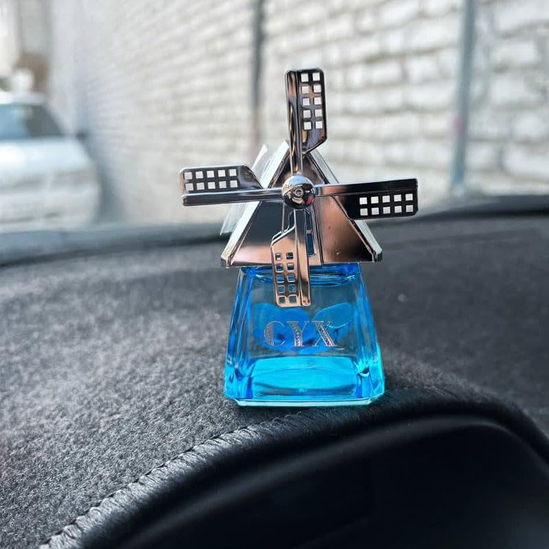 BreezeSpin Solar Windmill Car Air Freshener