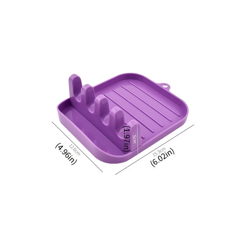 SmartCook 4-in-1 Spoon & Lid Rest Stand - Pack of 4