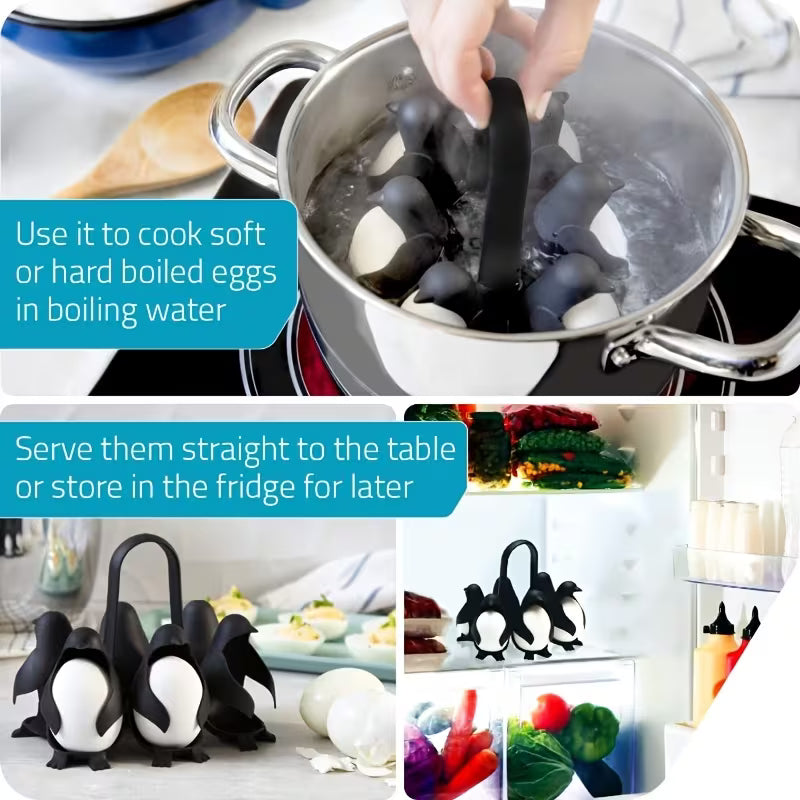 EggNest 3-in-1 Penguin Egg Holder