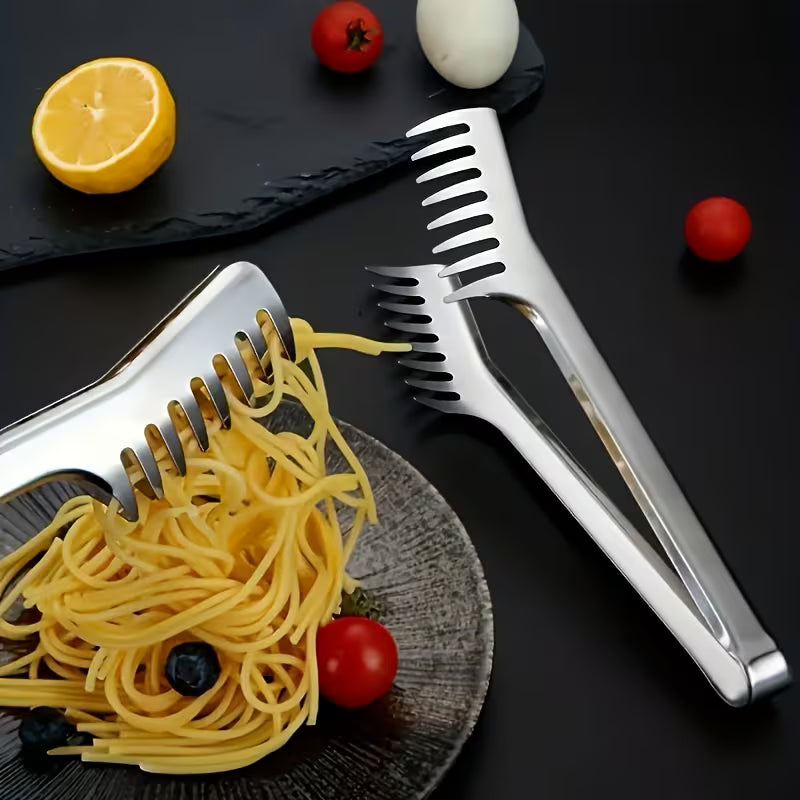GripPro Stainless Steel Multi-Purpose Serving Tongs - Buy 1 Get 1 Free