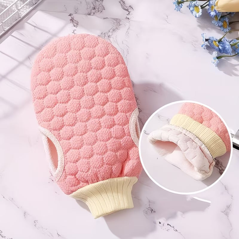 GlowScrub Exfoliating Bath Gloves - Buy 1 Get 1 Free