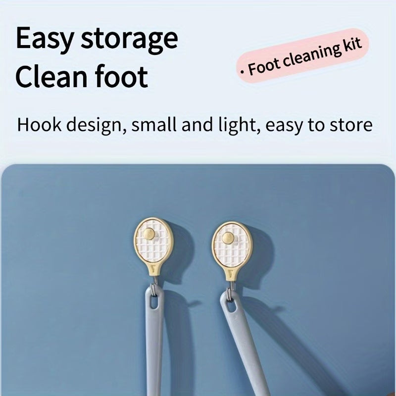 FootEase Long Handle Toe Cleaning Brush - Buy 1 Get 1 Free