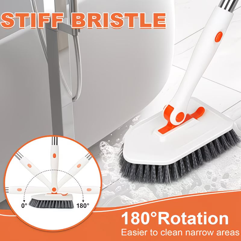 PowerReach 3-in-1 Long Handle Bathroom Cleaning Brush