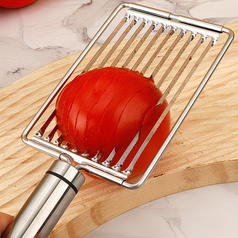 SlicePerfect Stainless Steel Vegetable & Egg Slicer - Buy 1 Get 1 Free