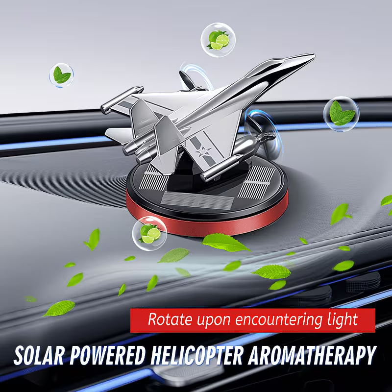 SkyGlide Solar Airplane Car Air Freshener