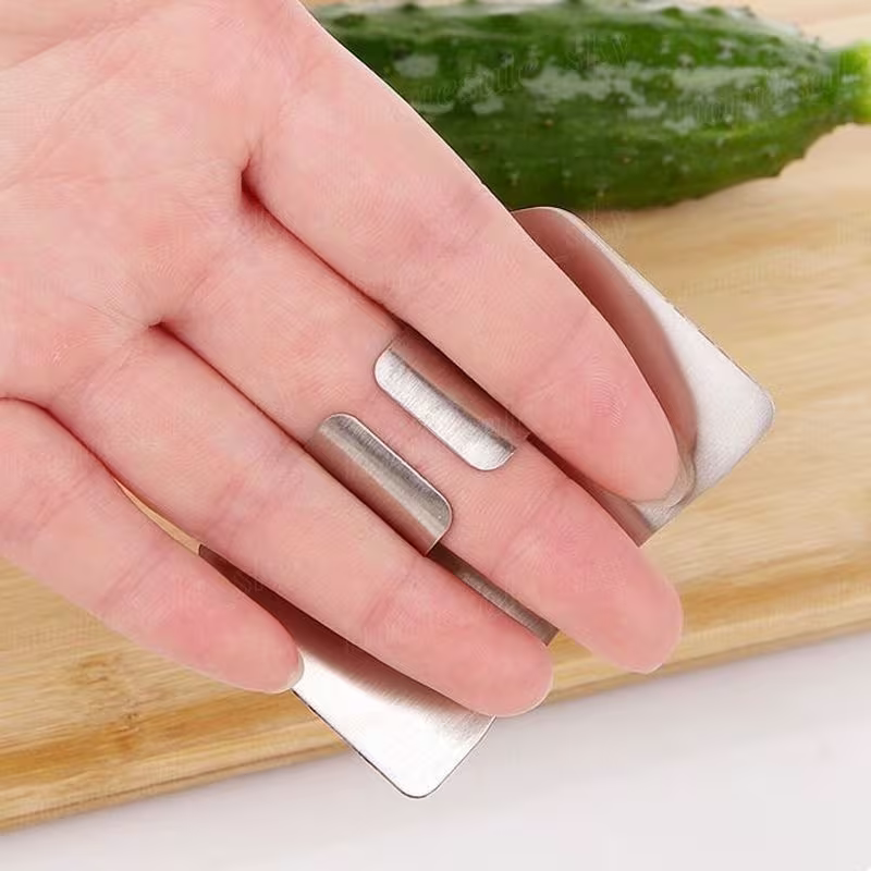 FingerShield Stainless Steel Finger Guard - Buy 1 Get 1 Free