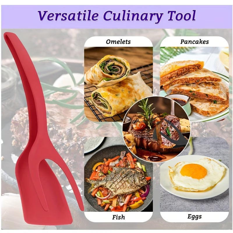 FlipEase 2-in-1 Cooking Tongs Spatula - Buy 1 Get 1 Free