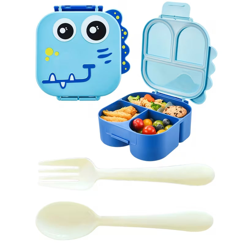 DinoBite - Kids Leakproof Compartment Bento Box