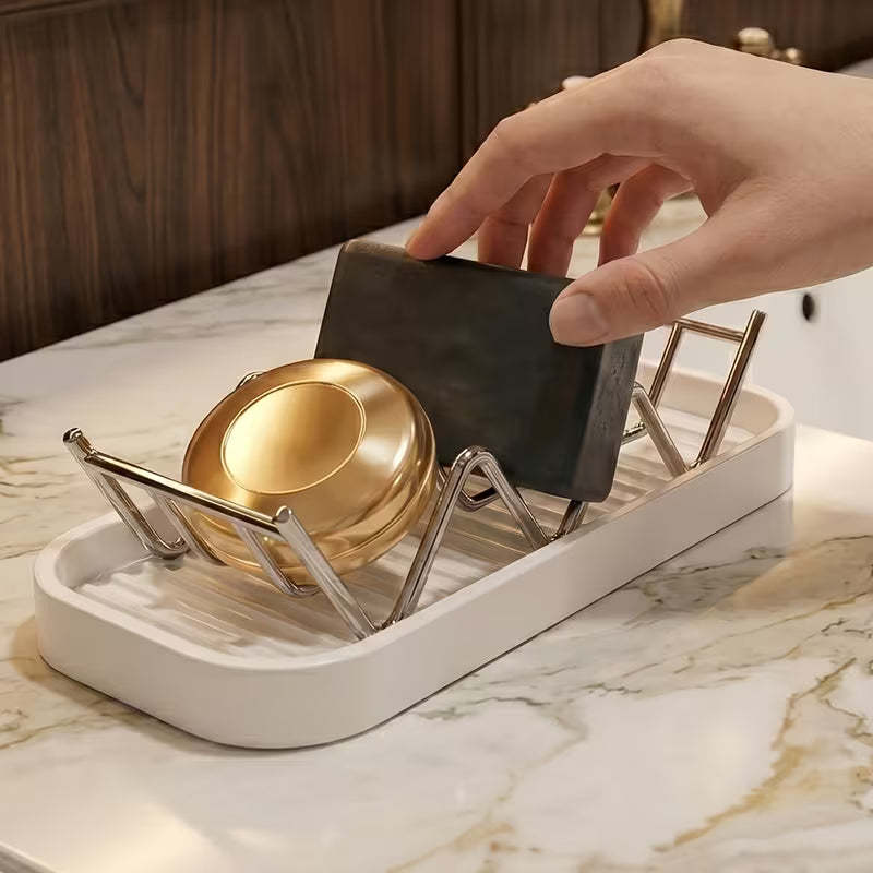 SoapWave - Multi-Slot Drainage Soap Tray - Buy 1 Get 1 Free