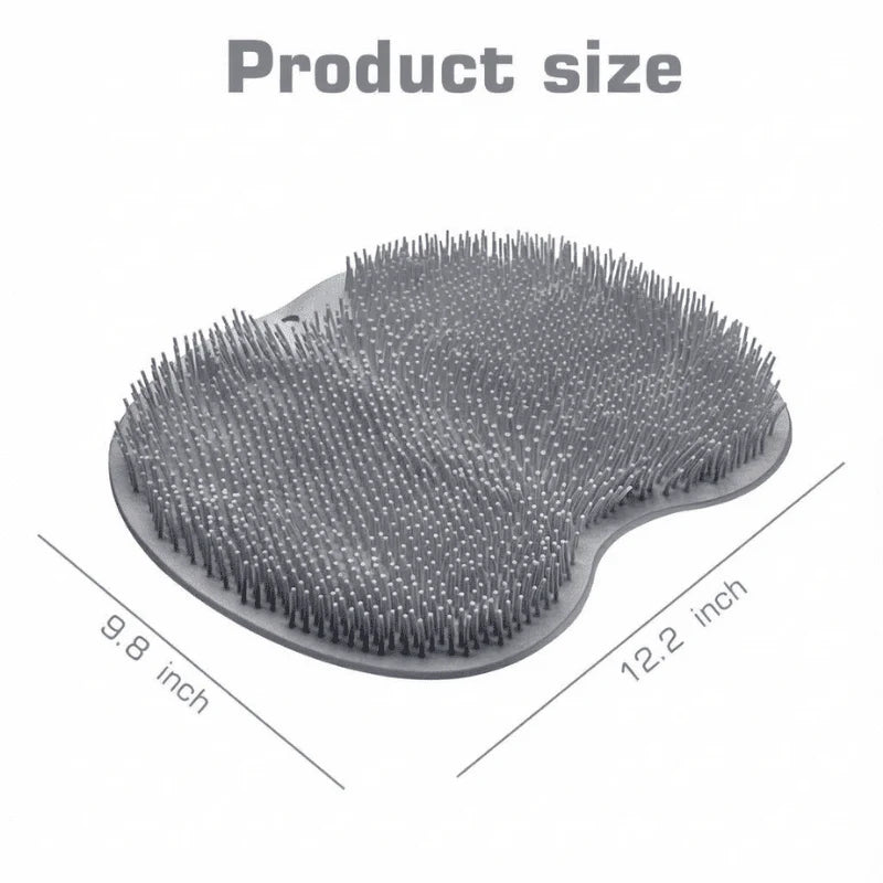 FootSpa Silicone Scrubber & Massager Mat - Pack of 4